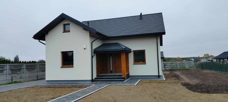 budowa domu jednorodzinnego oraz garażu