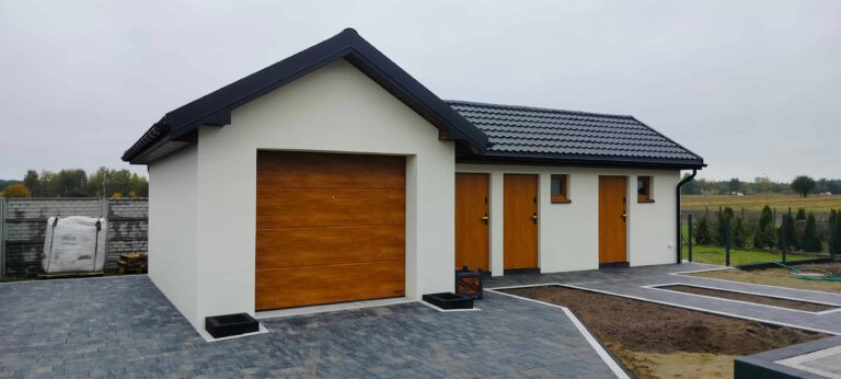 budowa domu jednorodzinnego oraz garażu