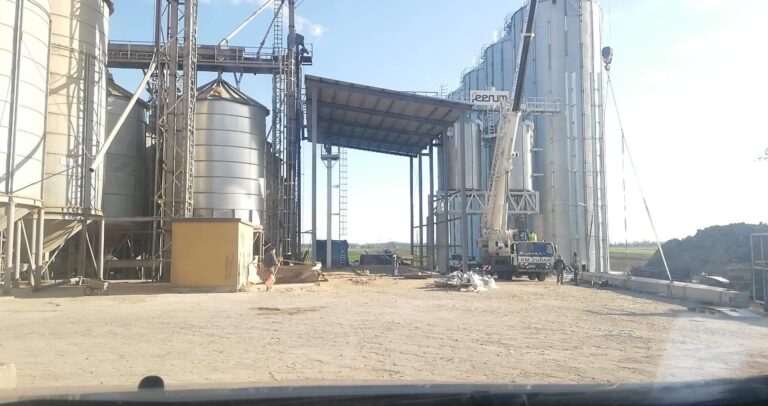 Montaż wiaty 12x10m